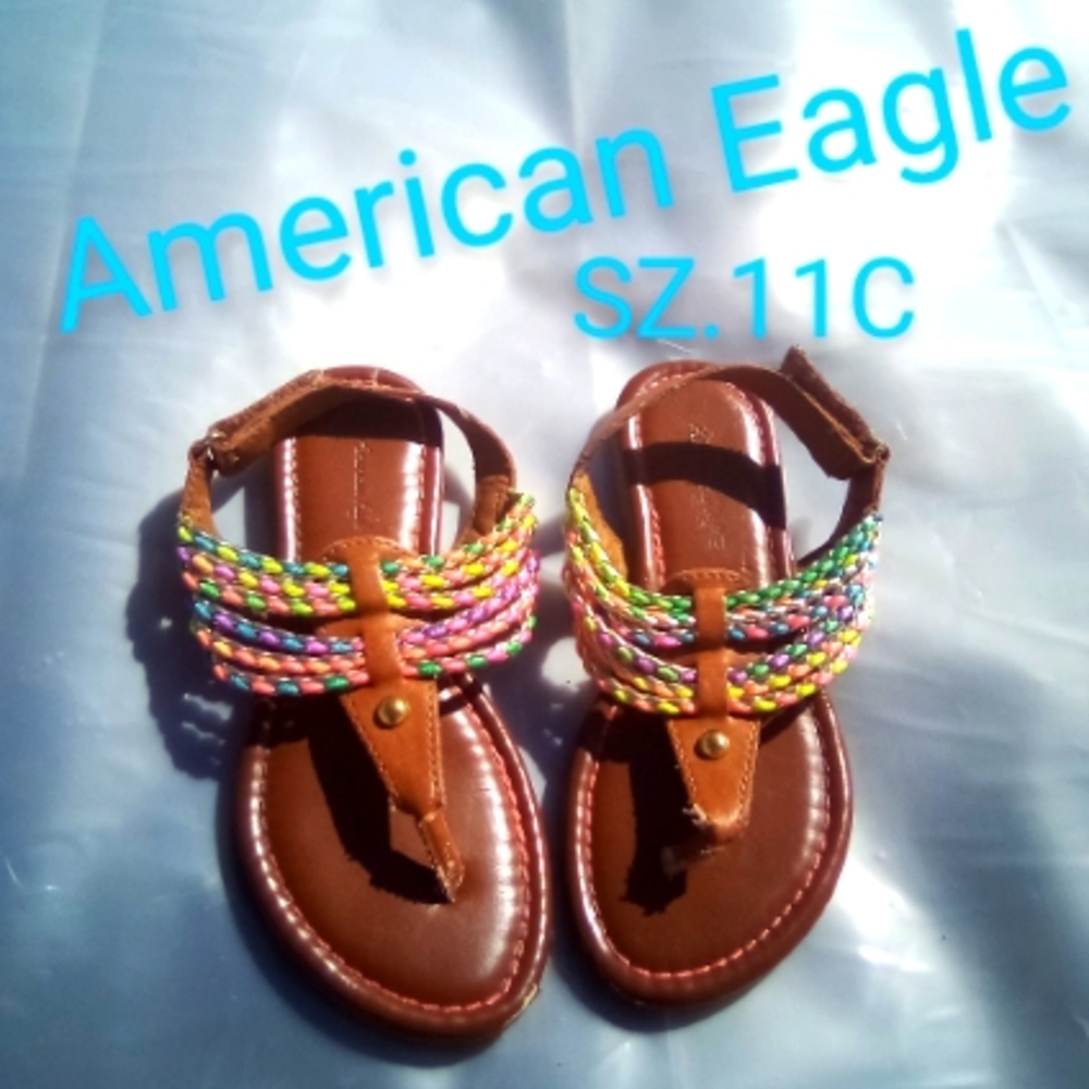 AE Colorful Sandals Sz.11C